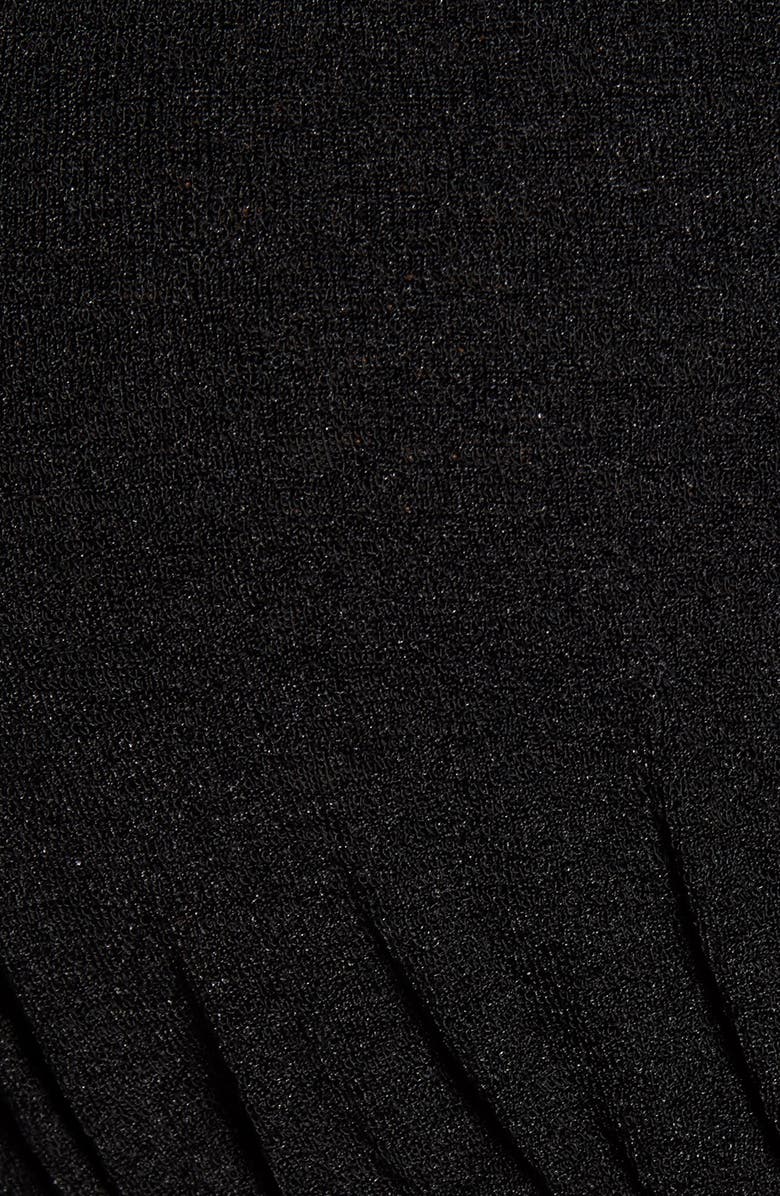 Topshop Smocked Mesh Crop Tank Top, Alternate, color,