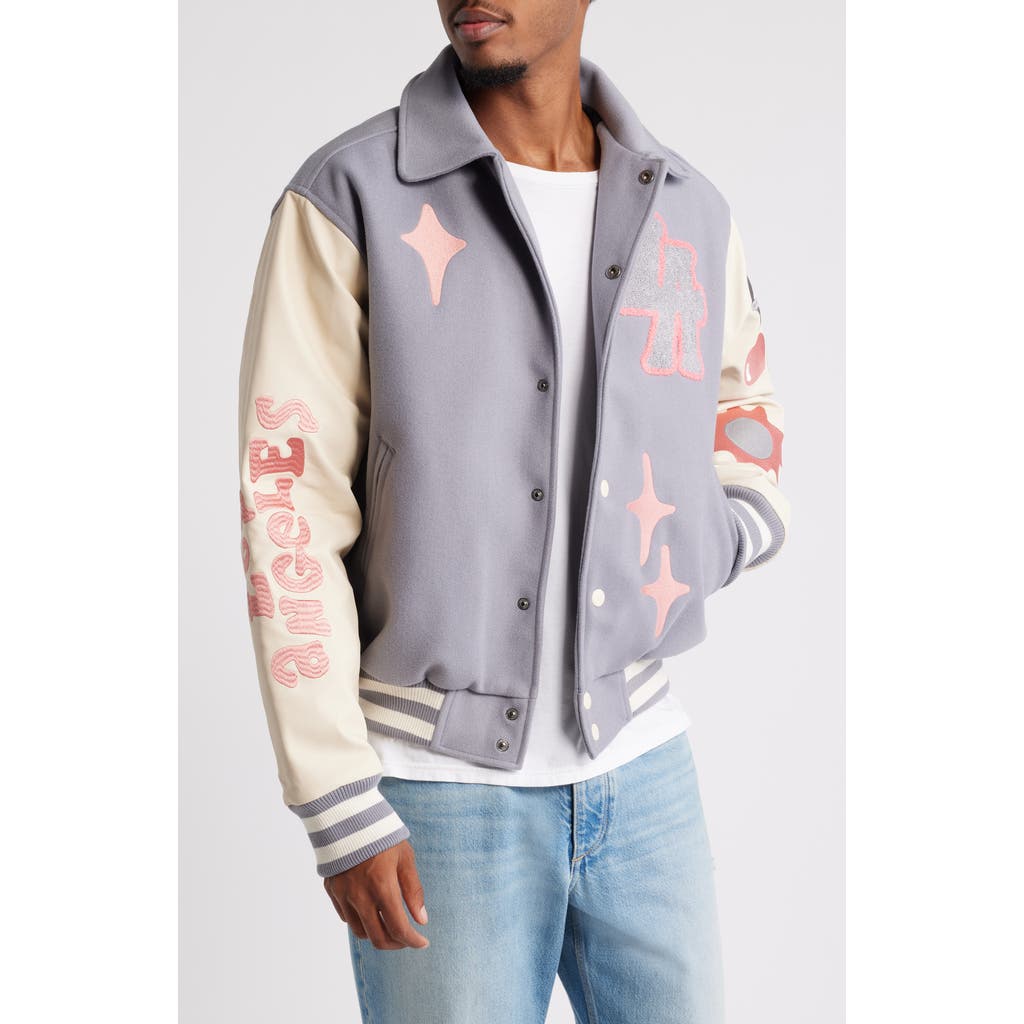 Pacsun La Crash Oversize Varsity Jacket