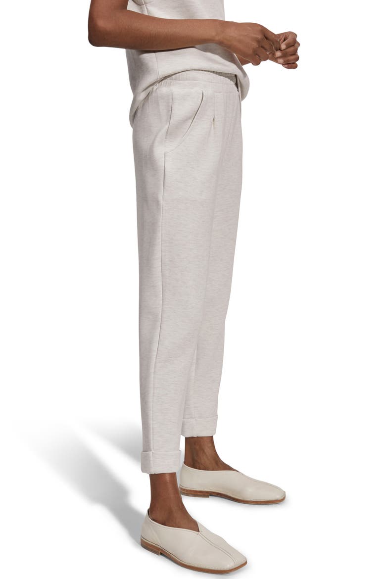 The Rolled Cuff 28.5-Inch Pants, Alternate, color, IVORY MARL
