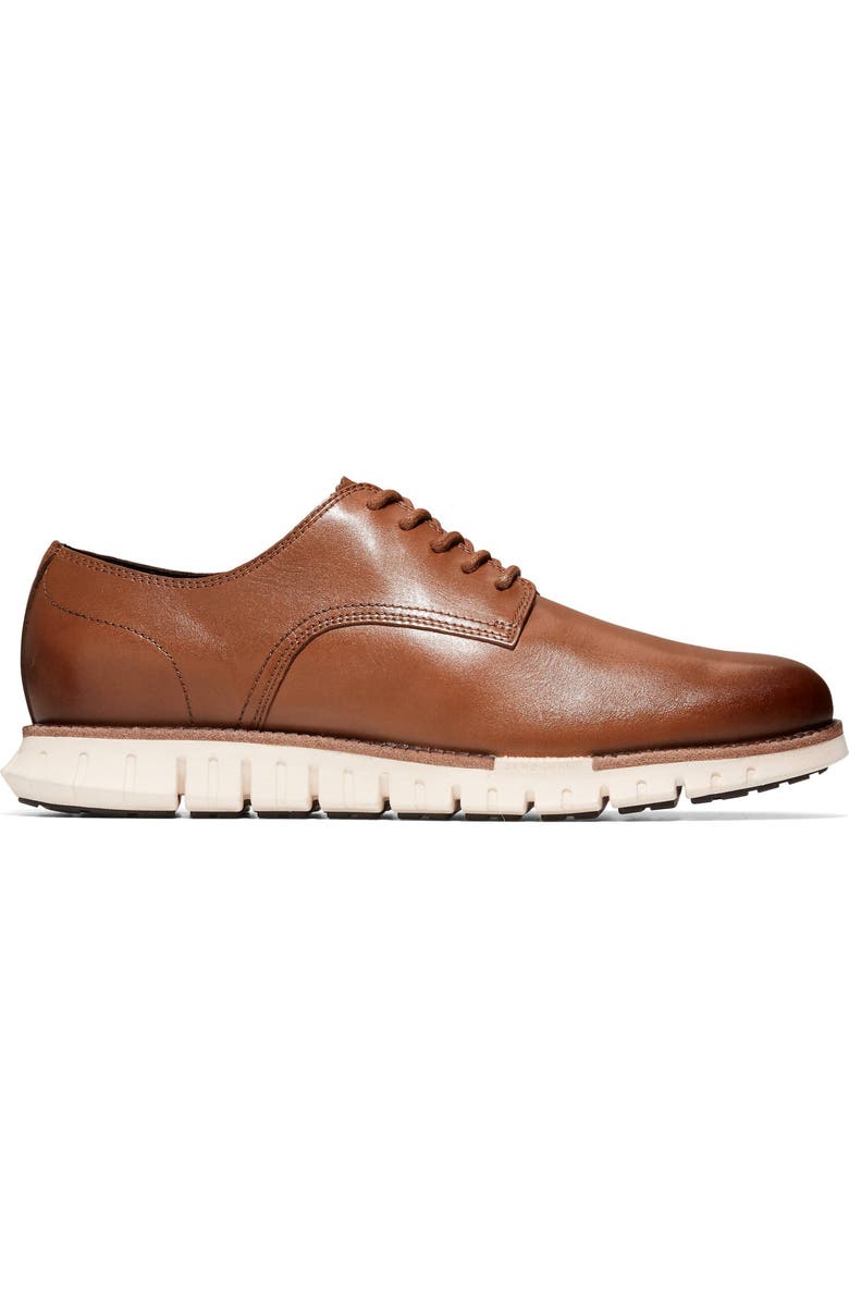 Cole Haan ZeroGrand Remastered Plain Toe Derby, Alternate, color, Ch British Tan/Ivory