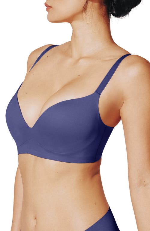 Thirdlove Zero Edge™ Wireless Push-up Bra In Purple
