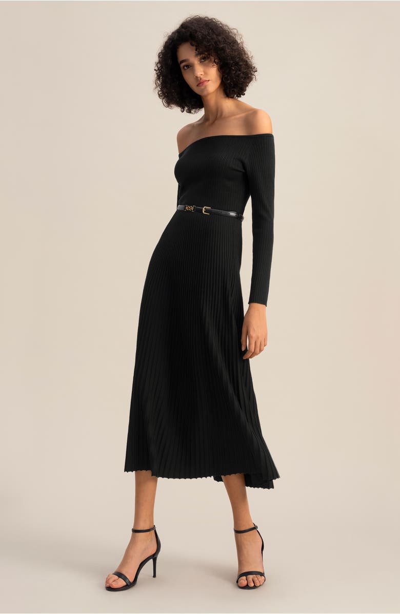 Lilysilk The Vivi Knit Dress, Alternate, color, Black