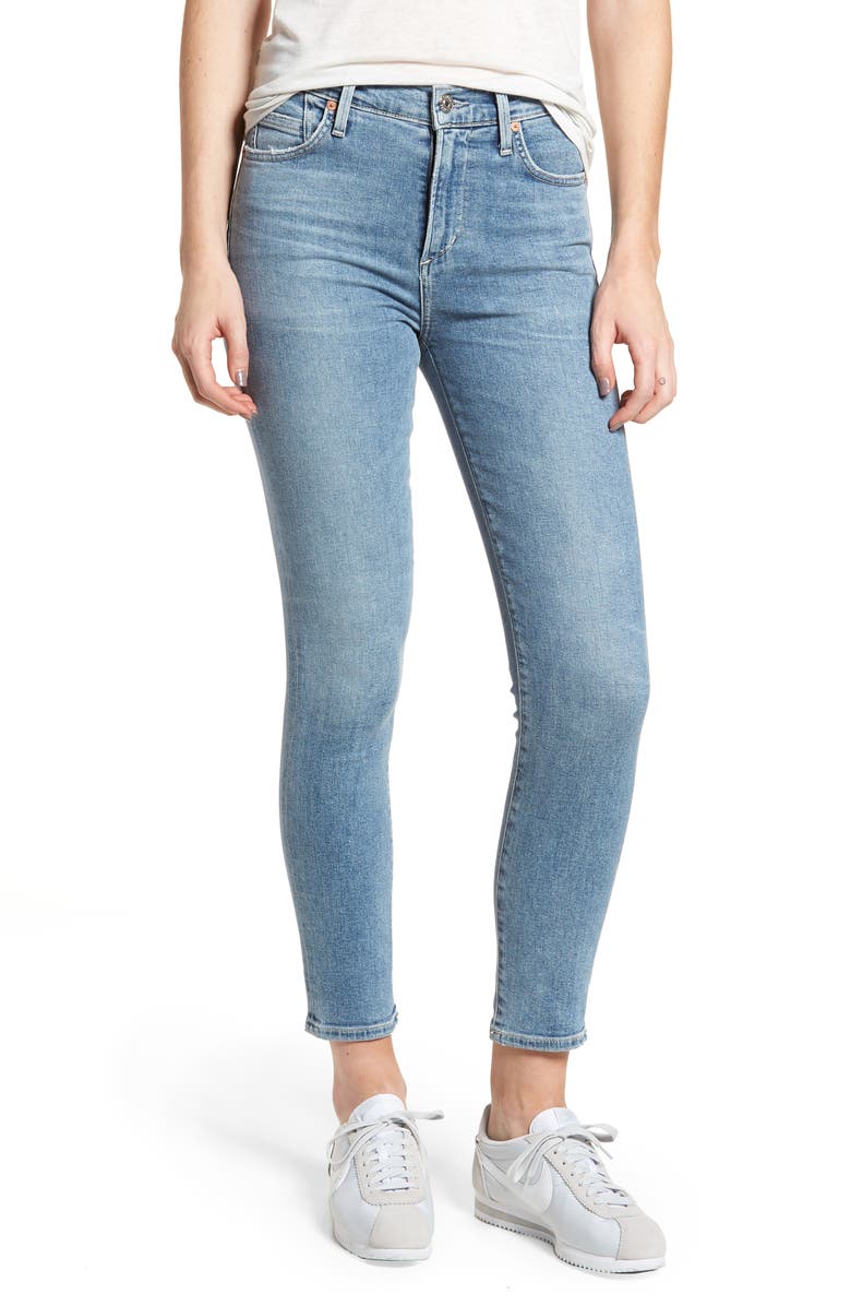 Citizens of Humanity Rocket High Waist Crop Skinny Jeans, Main, color,