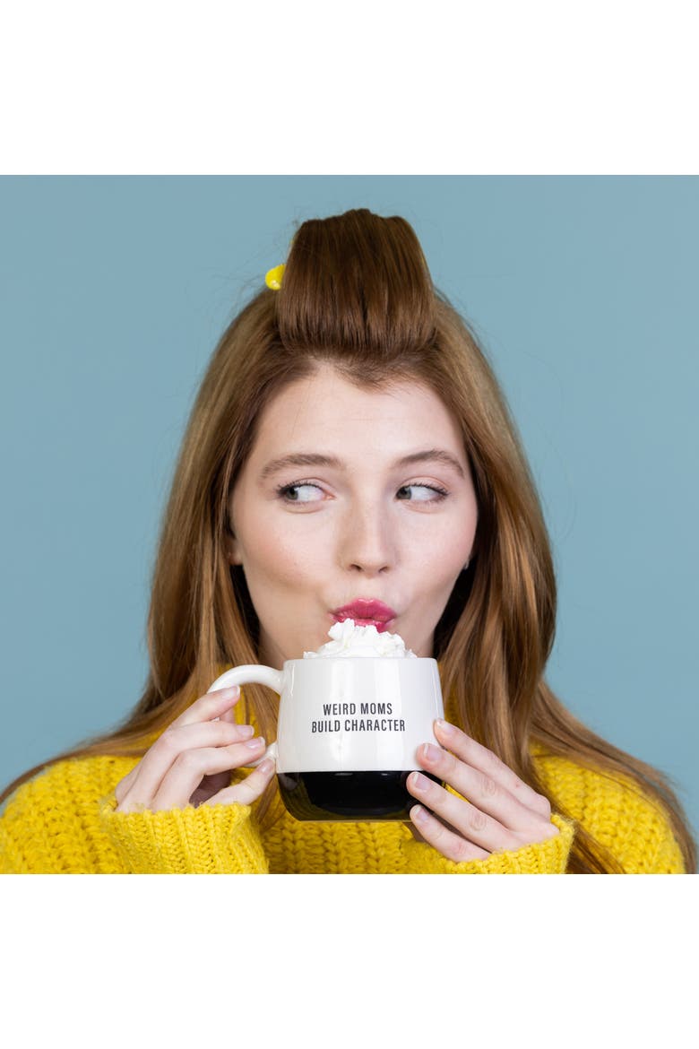 Weird Moms Mug Ceramic White 13 oz, Alternate, color, White