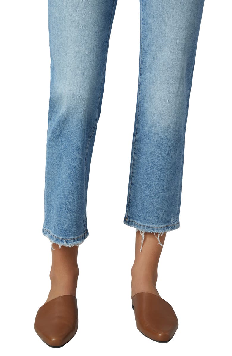 DL1961 Patti High Waist Ankle Straight Leg Jeans, Alternate, color, Reef