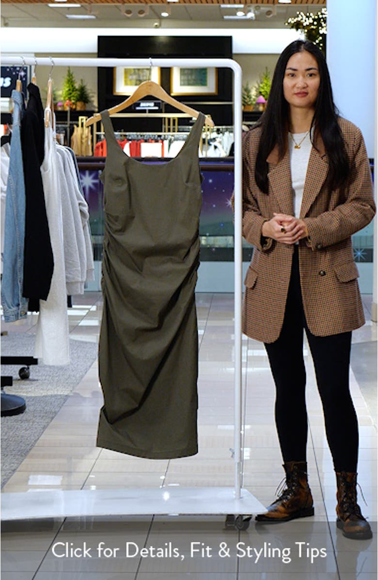 Ruched Tank Midi Dress, sales video thumbnail