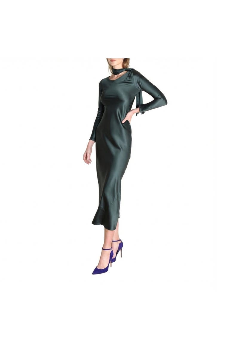 x Julie Harrah-Jill Dress, Alternate, color, Green