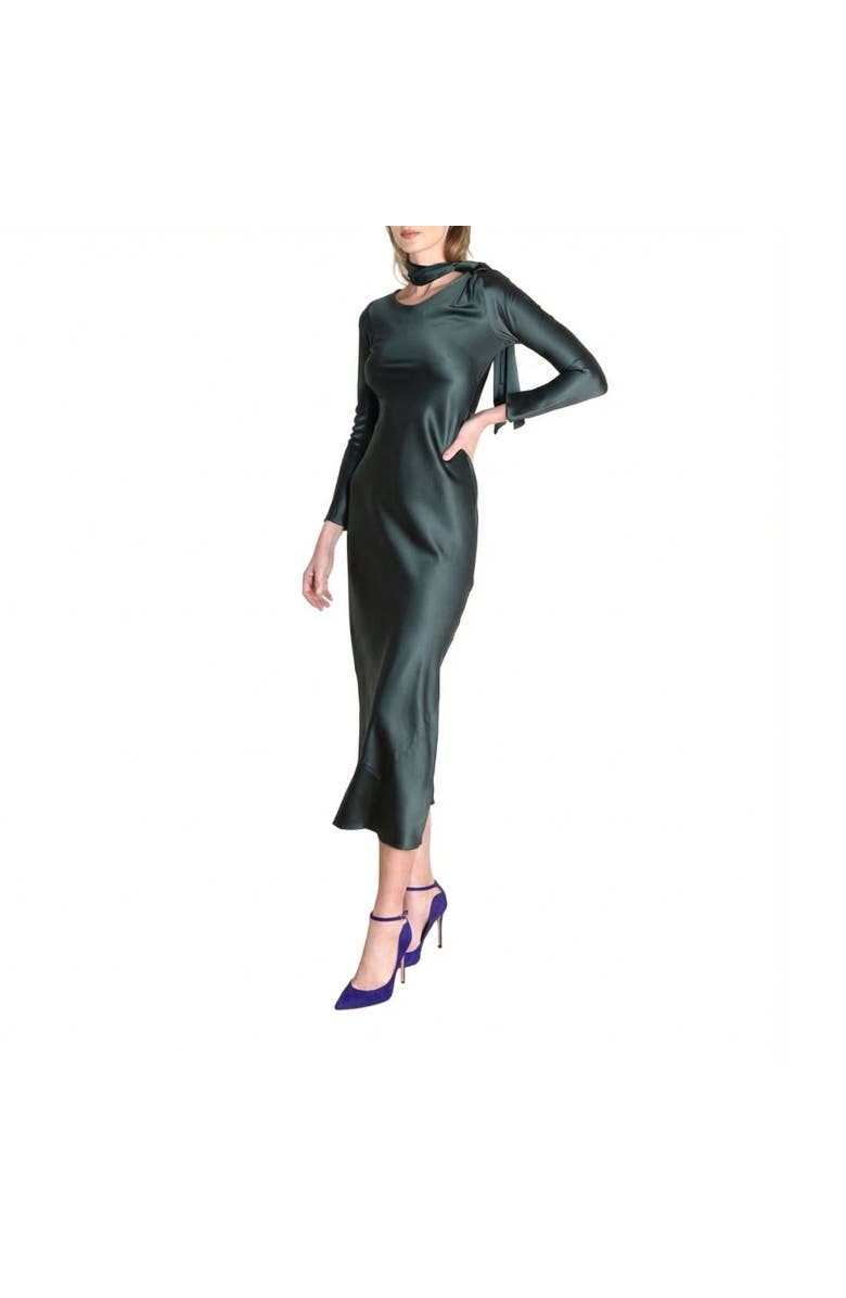 Madison Maison x Julie Harrah-Jill Dress, Alternate, color, Green