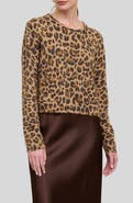 ZOE AND CLAIRE Crewneck Cardigan