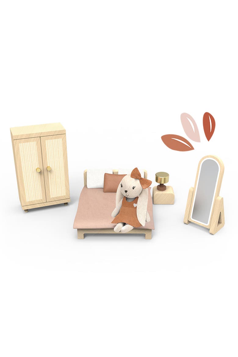 Doll House Bedroom set incl. 1 character, Main, color, Multi