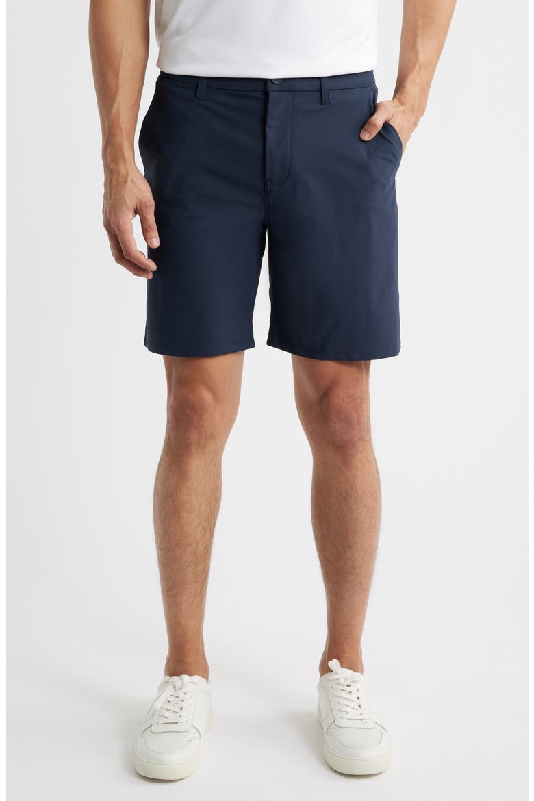 Driver Golf Shorts, Main, color, NAVY ECLIPSE