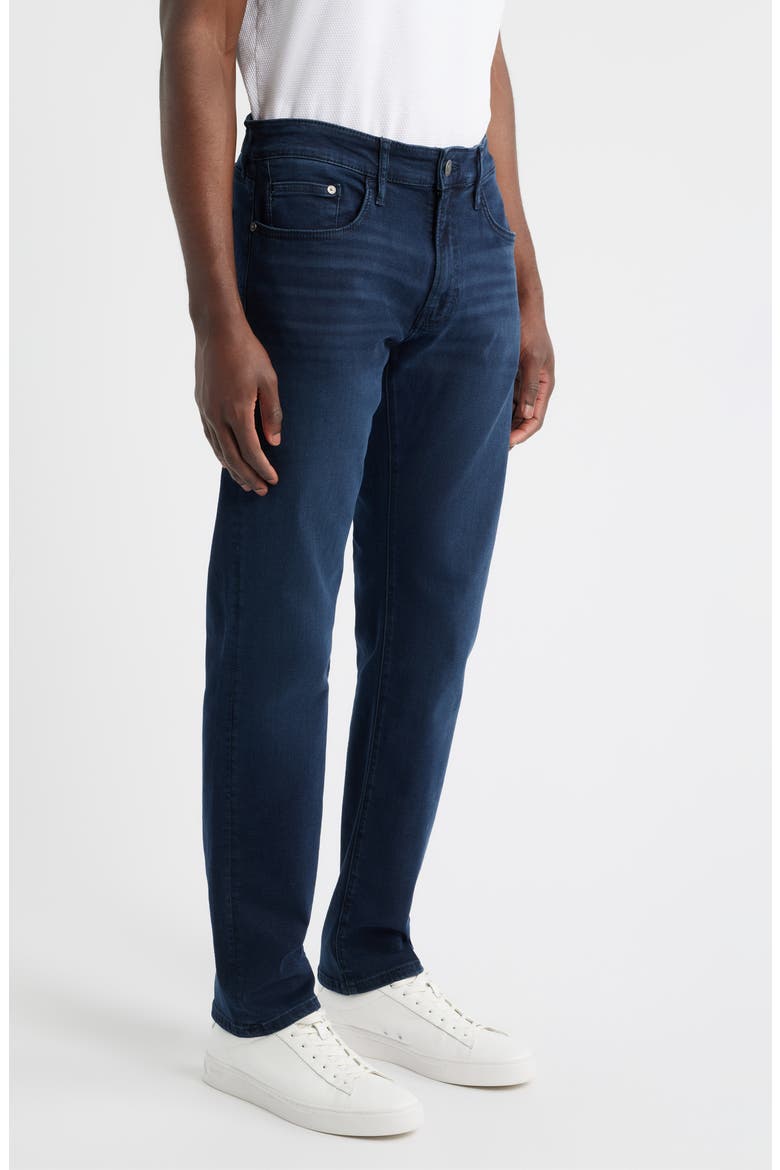 Marcus Slim Straight Leg Jeans, Alternate, color, INK BRUSHED SUPERMOVE