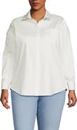 Lands' End Cooling Button Front Shirt
