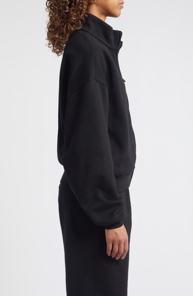 Fear of God Essentials Cotton Blend Zip-Up Jacket, Alternate, color, 