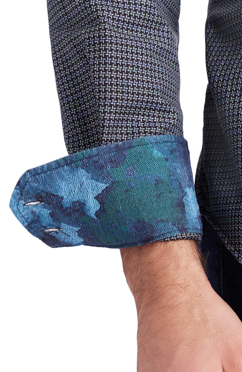 Robert Graham Dex Long Sleeve Button-Up Shirt Valor Long Sleeve Button-Up Shirt, Alternate, color, Black Multi