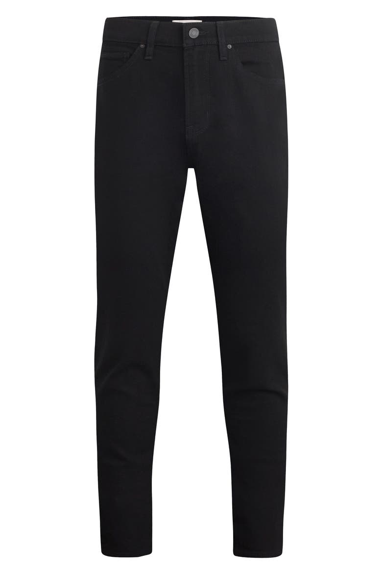 Zack Skinny Jeans, Alternate, color, RAVEN