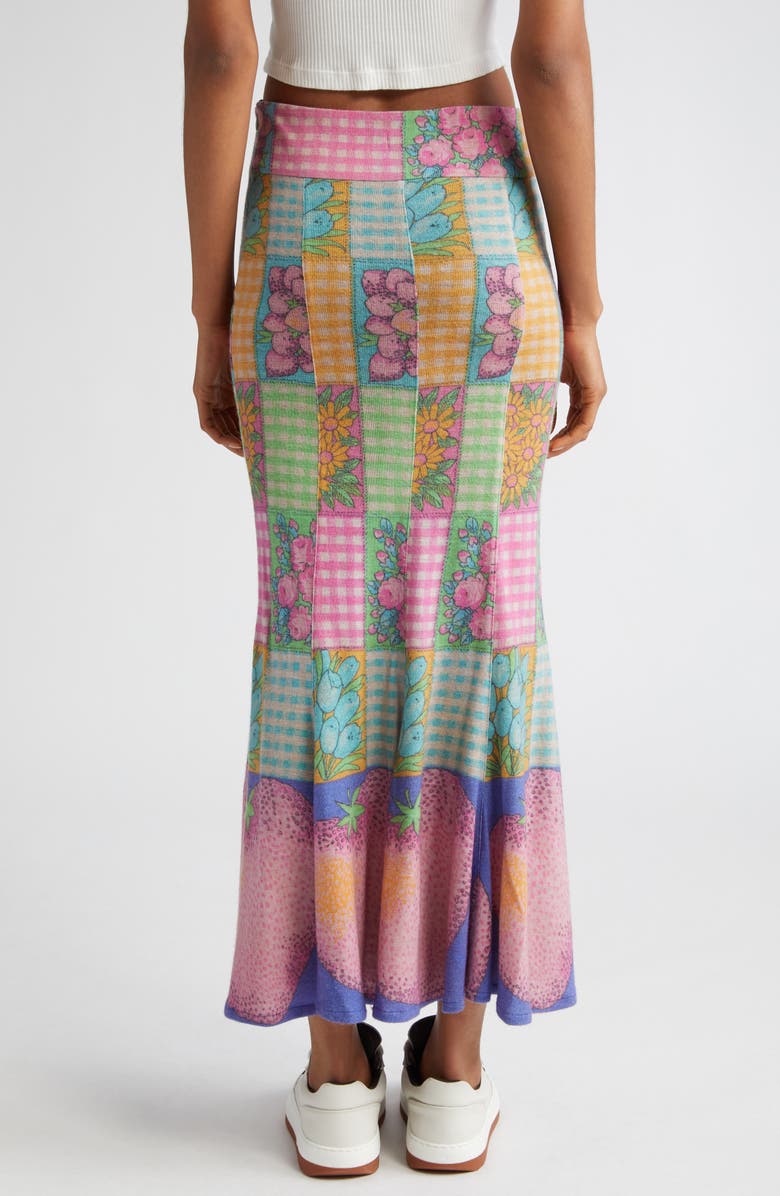 ERL Patchwork Panel Mermaid Skirt, Alternate, color,