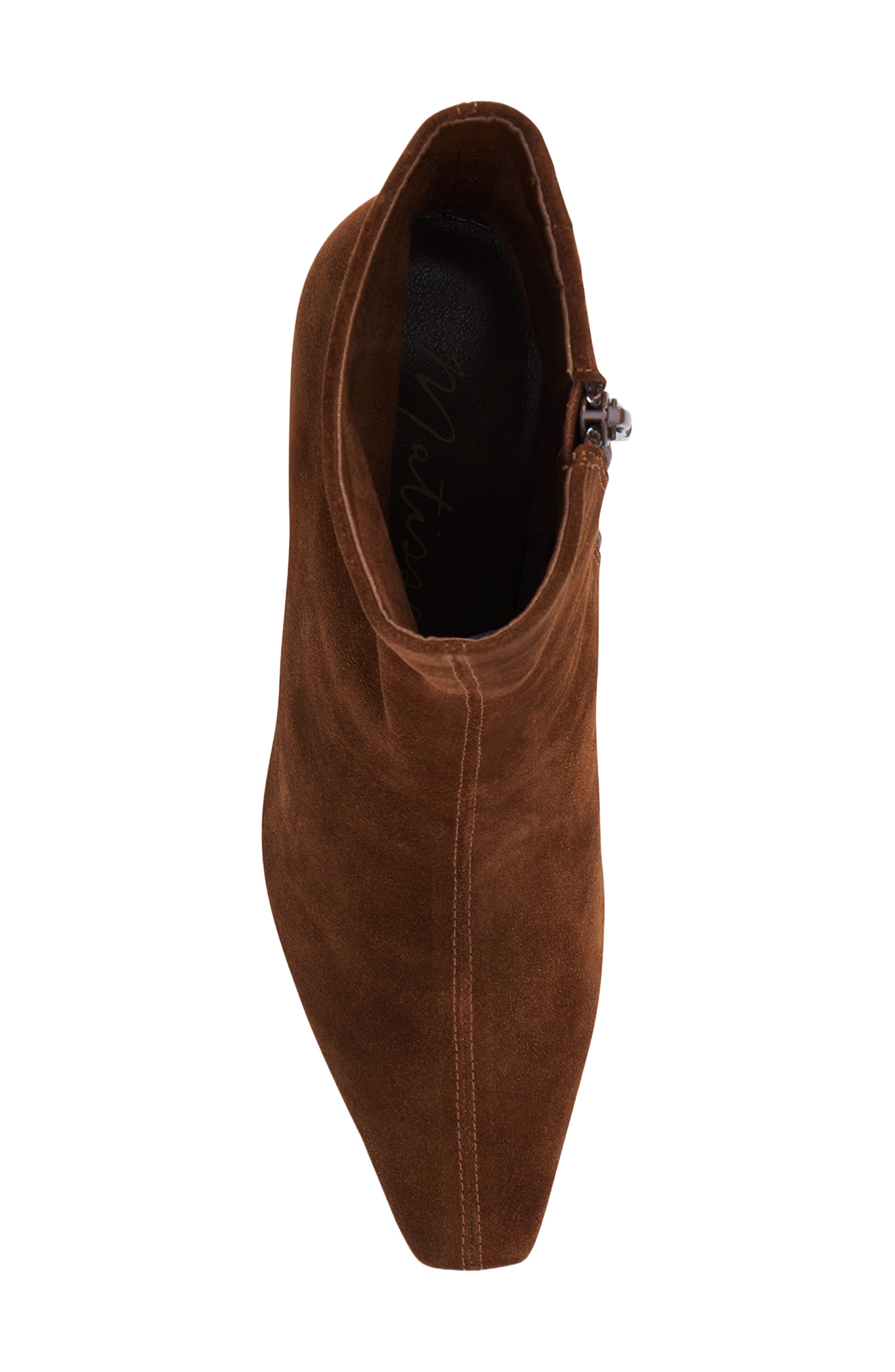 Franco Leather Bootie, Alternate, color, WALNUT