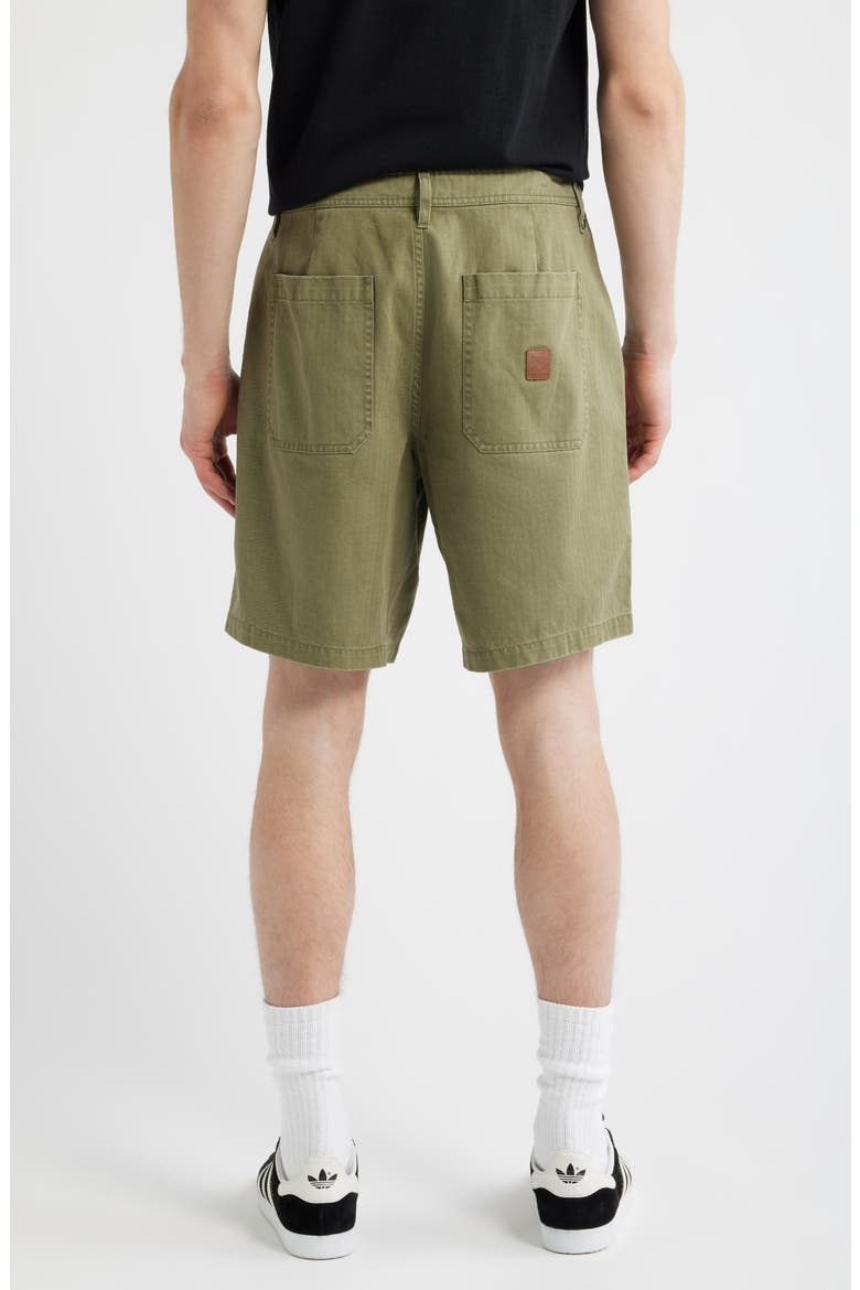 Surplus Cotton Shorts, Alternate, color, WASHED OLIVE GREEN