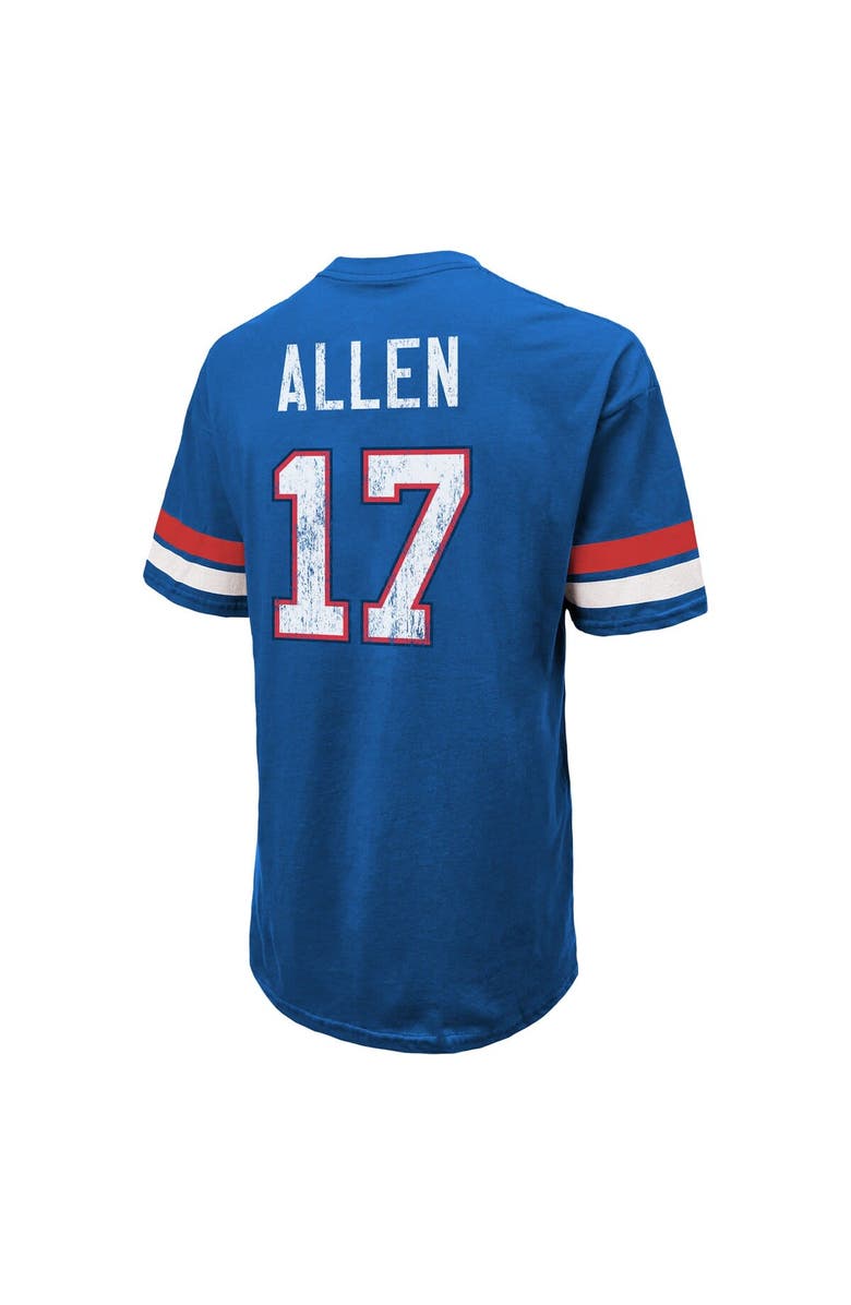 Majestic Threads Men's Majestic Threads Josh Allen Royal Buffalo Bills Name & Number Oversize Fit T-Shirt, Alternate, color, Royal
