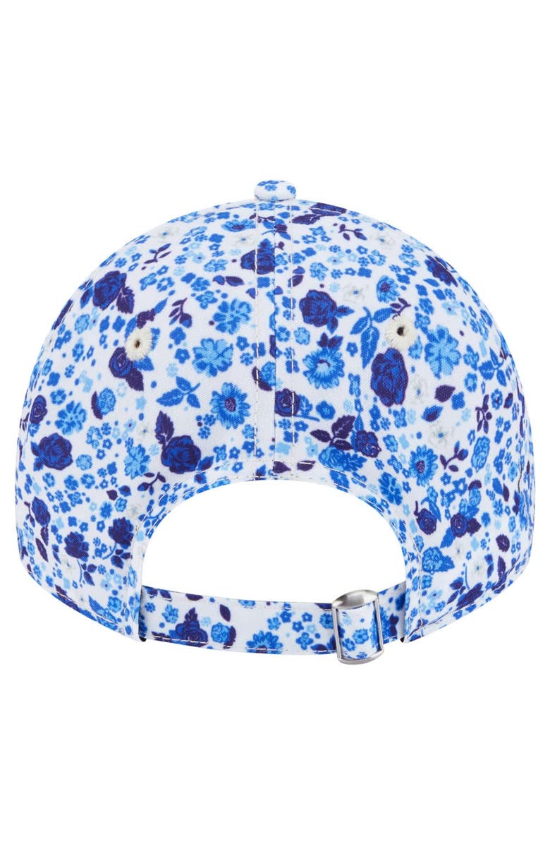 New Era Women's New Era  White North Carolina Tar Heels Blooming 9TWENTY Adjustable Hat, Alternate, color, 