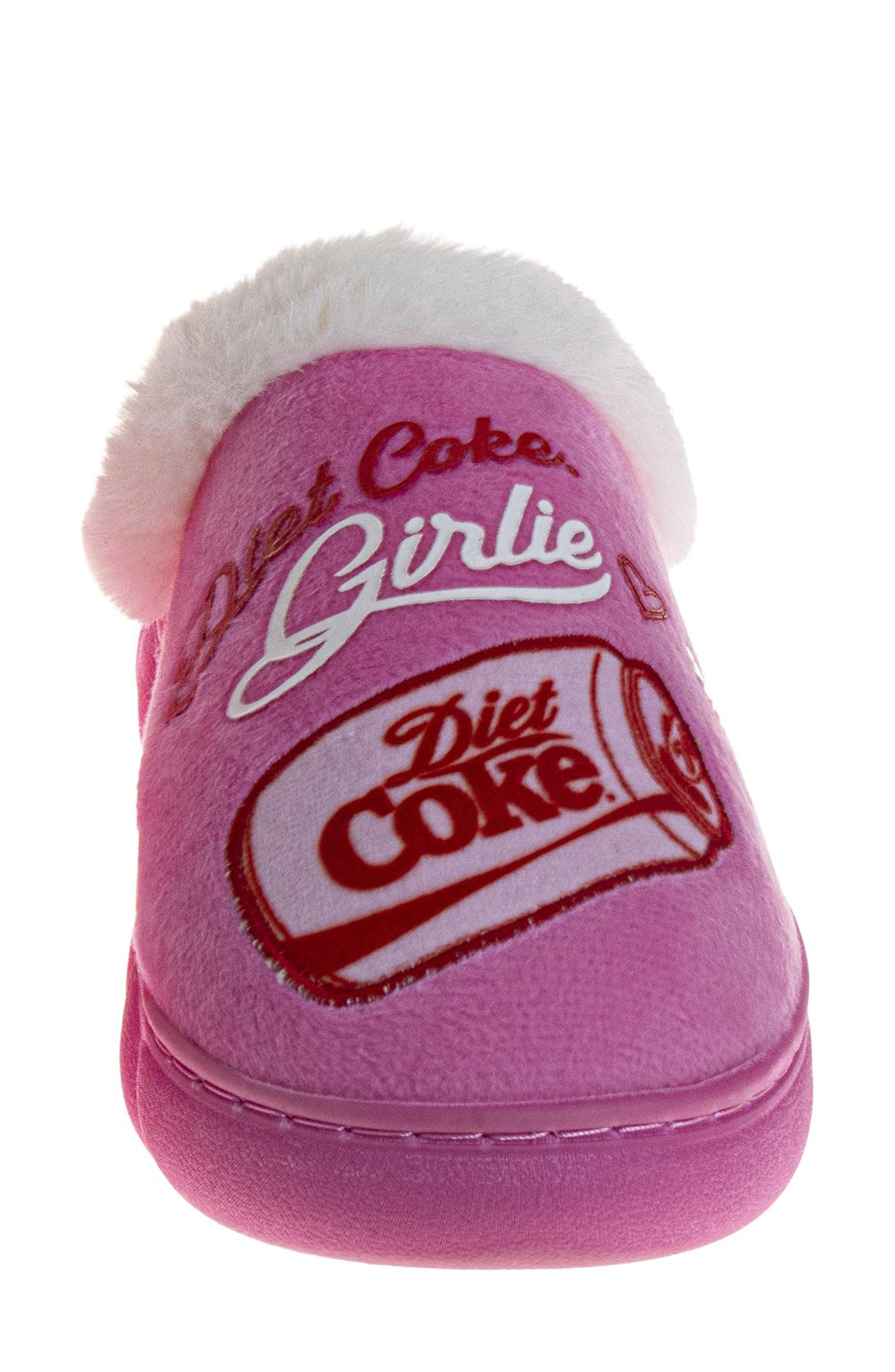 Diet Coke Slipper, Alternate, color, PINK