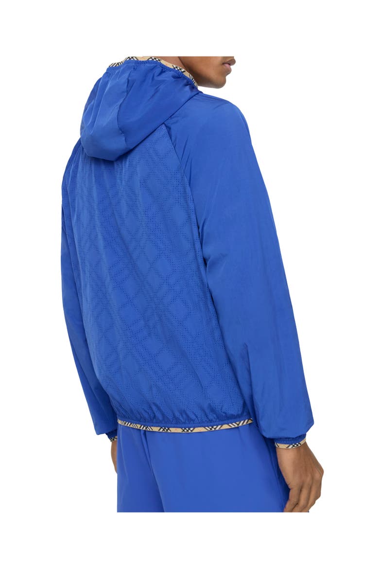 Nylon Hooded Jacket, Alternate, color, Knight blue