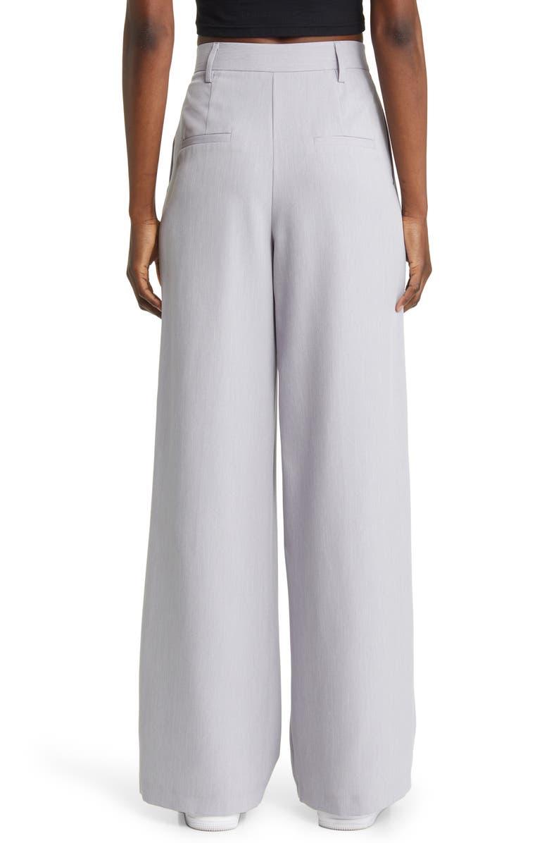 ASOS DESIGN High Waist Wide Leg Pants, Alternate, color,