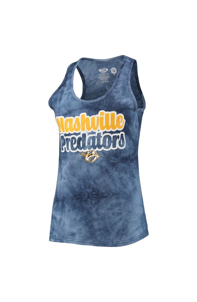 CONCEPTS SPORT Women's Concepts Sport Navy Nashville Predators Billboard Racerback Tank Top & Shorts Set, Alternate, color, 