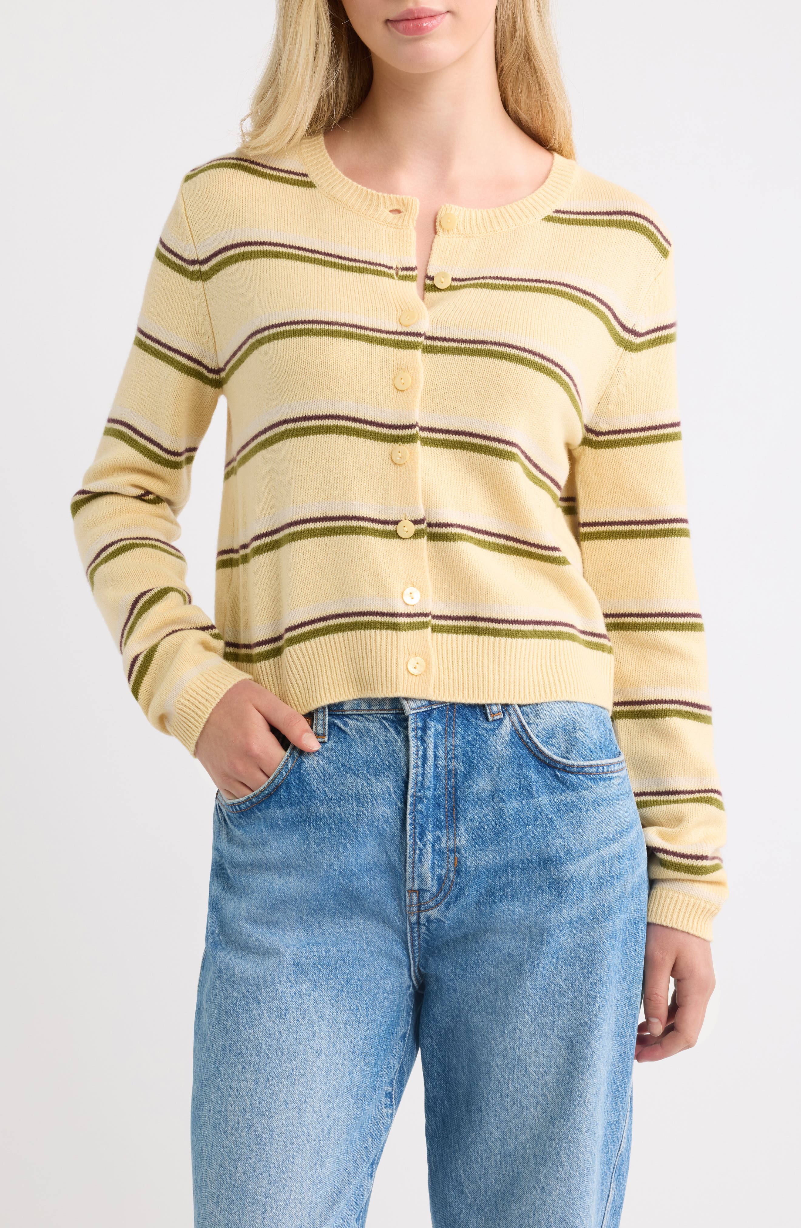 selected PARMESAN TRI-COLOR STRIPE