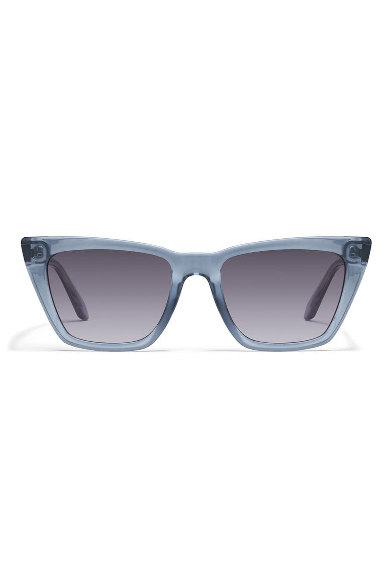 Call The Shots 54mm Gradient Cat Eye Sunglasses, Main, color, PRI / SMOKE