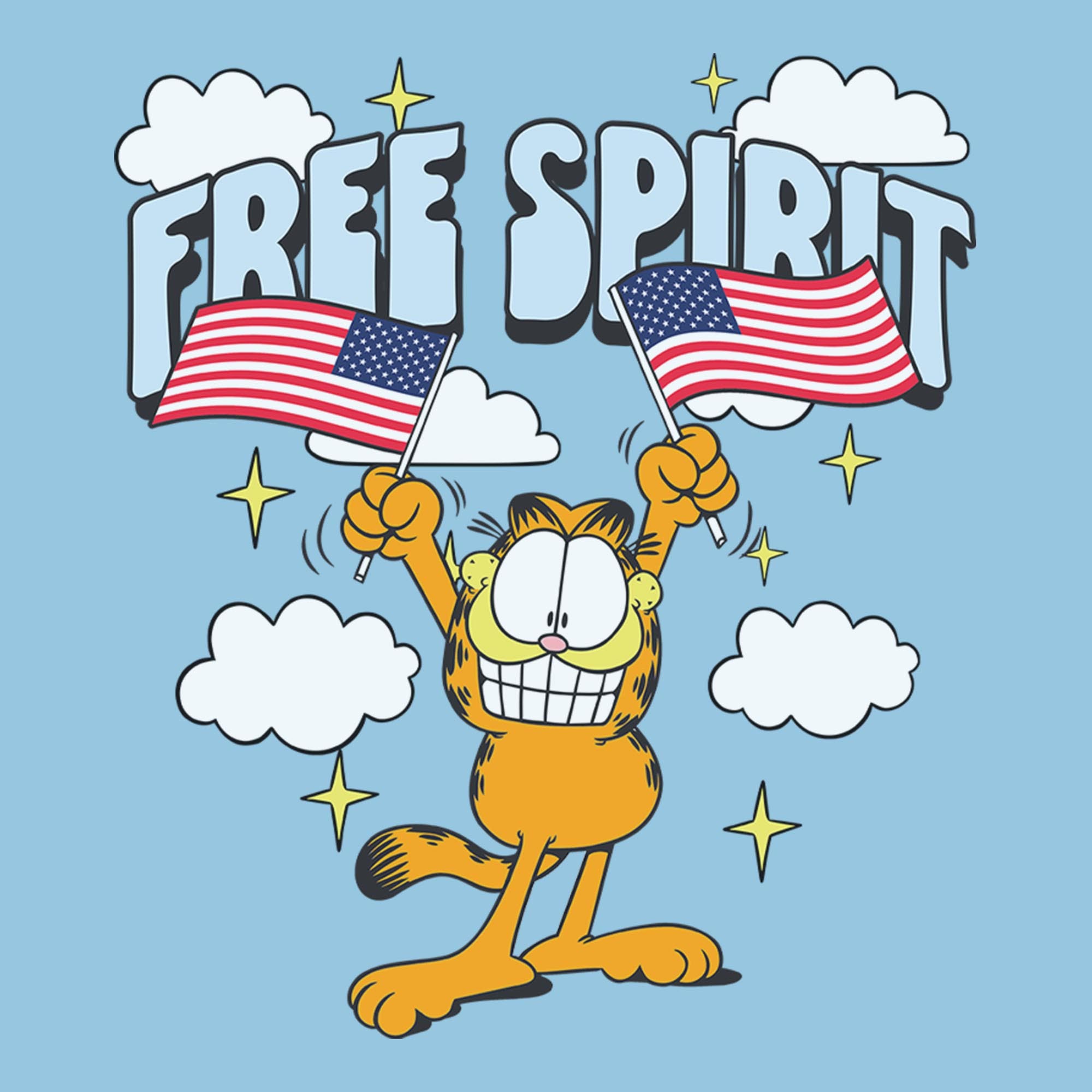 Garfield Boys' Free Spirit Smile Graphic Short Sleeve T-Shirt | Nordstrom