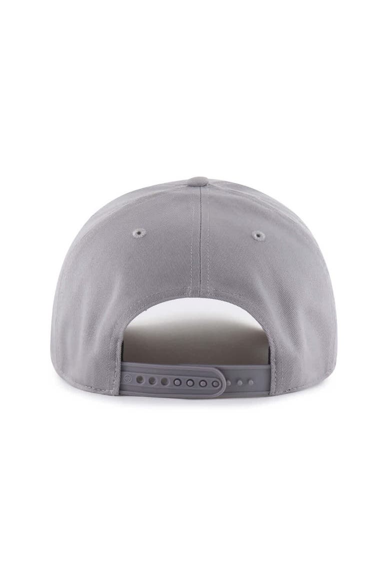 Men's '47 Gray Penn State Nittany Lions Contemporary Basics Foundational Rope Hitch Adjustable Hat, Alternate, color, Gray