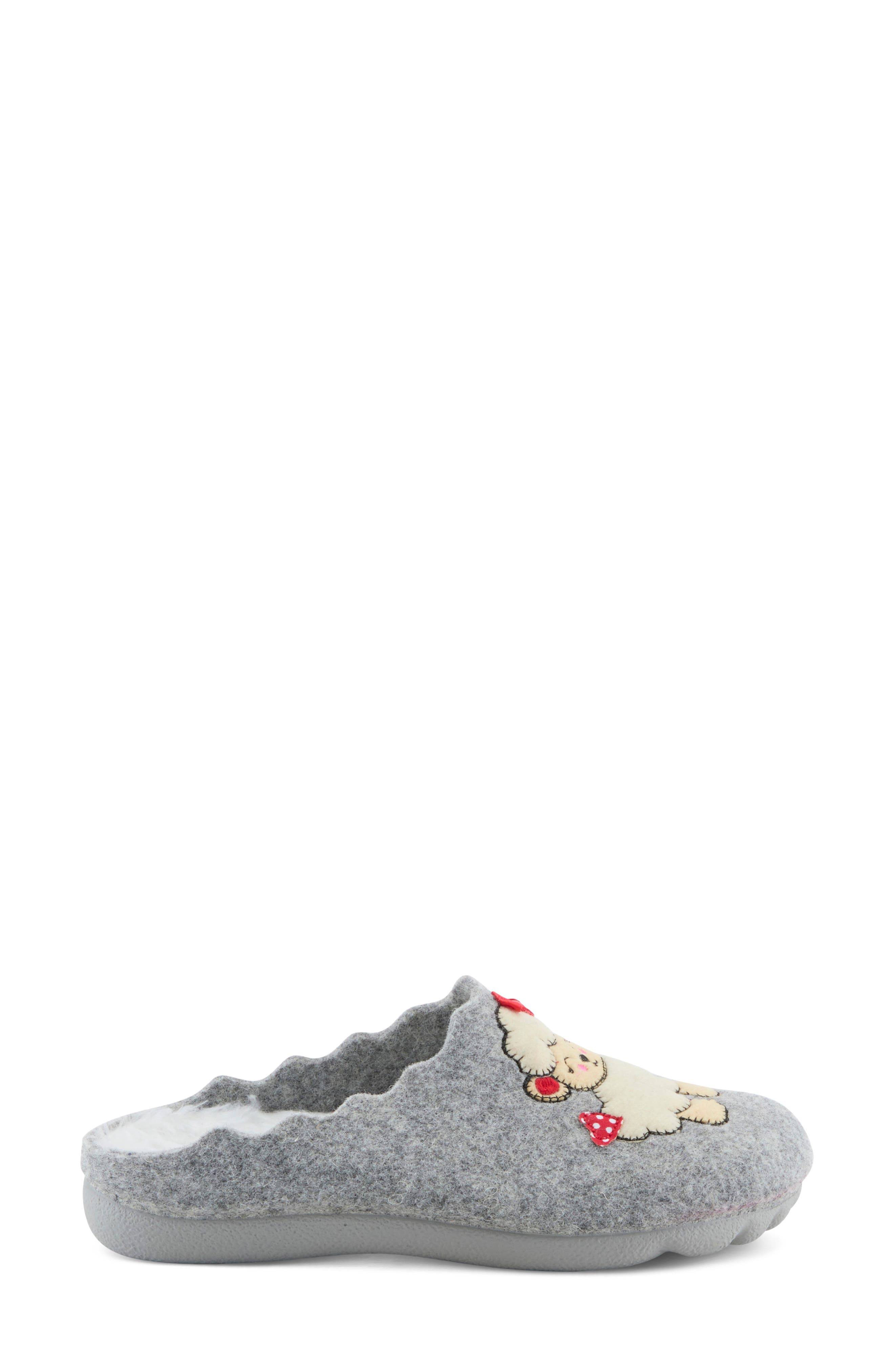 Bopeep Mule Slipper, Alternate, color, GREY MULTI