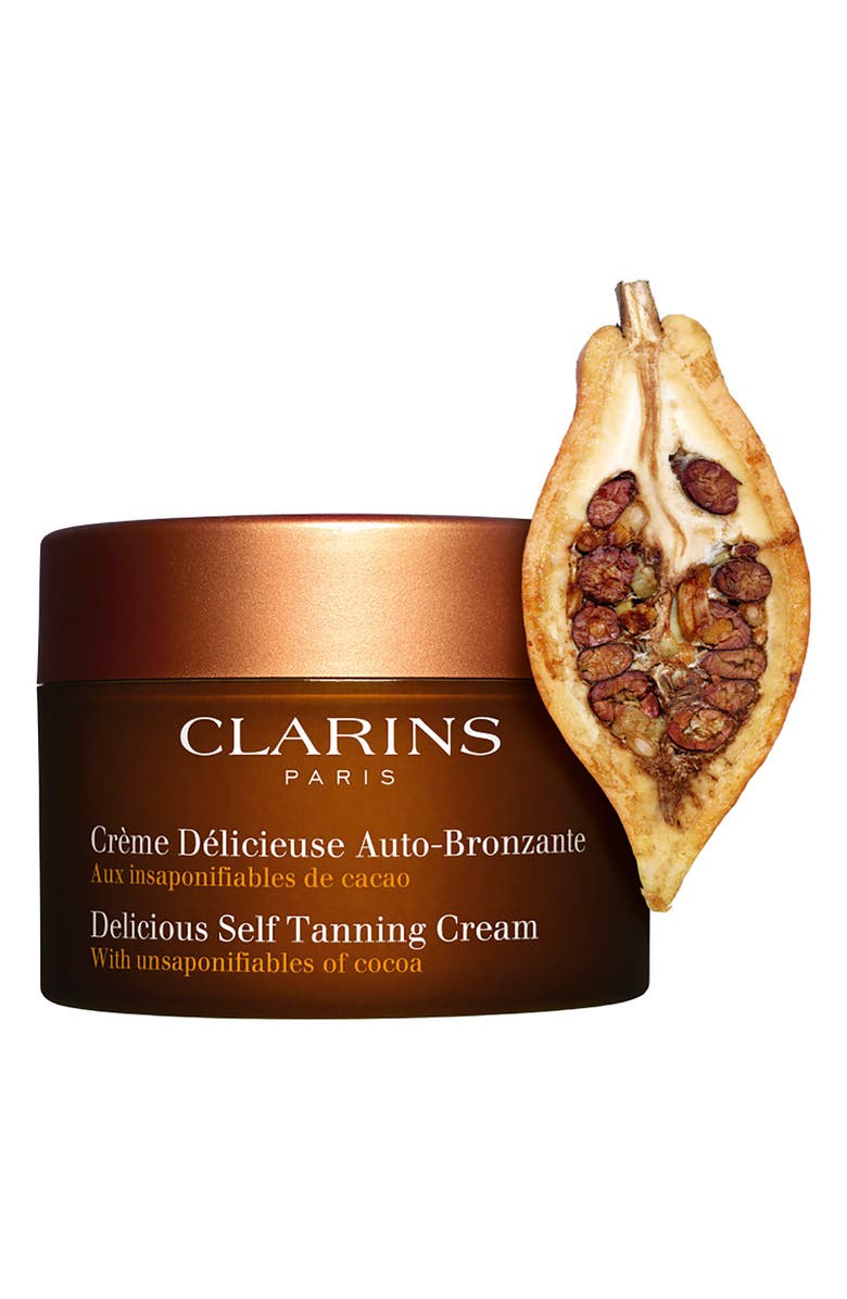 Clarins Delicious Self-Tanning Cream, Alternate, color, 