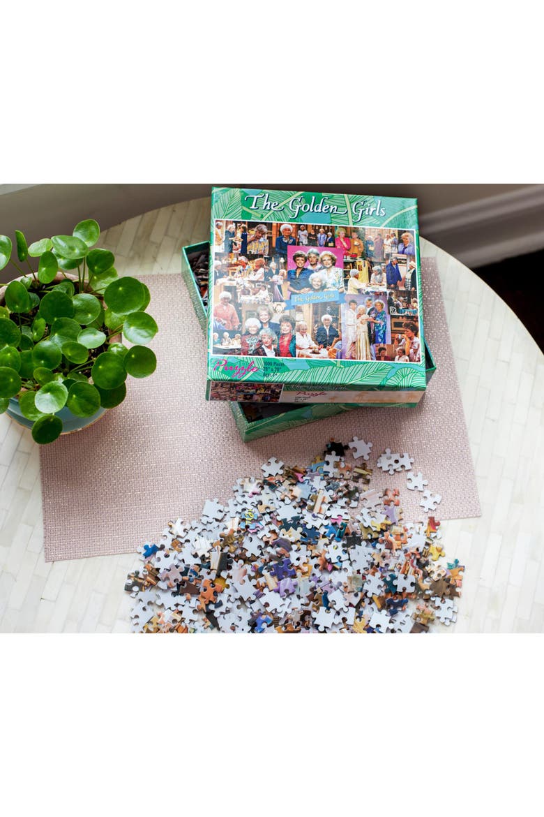 Golden Girls Collage '80s Puzzle For Adults And Kids | 1000 Piece Jigsaw Puzzle, Alternate, color, Multi-Color