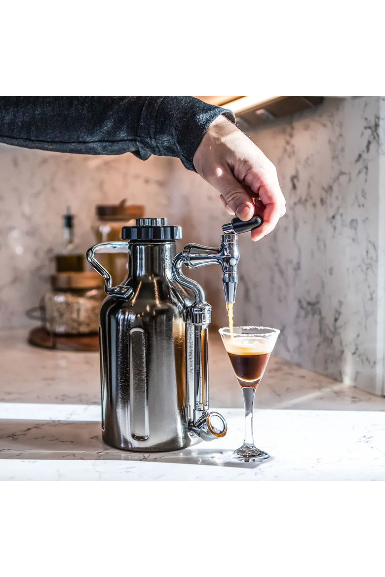 Nitro Cold Brew Coffee Maker by PerfectWerks, Alternate, color, Silver