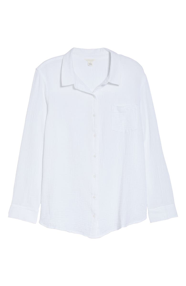 Caslon<sup>®</sup> Easy Button-Up Shirt, Alternate, color, 