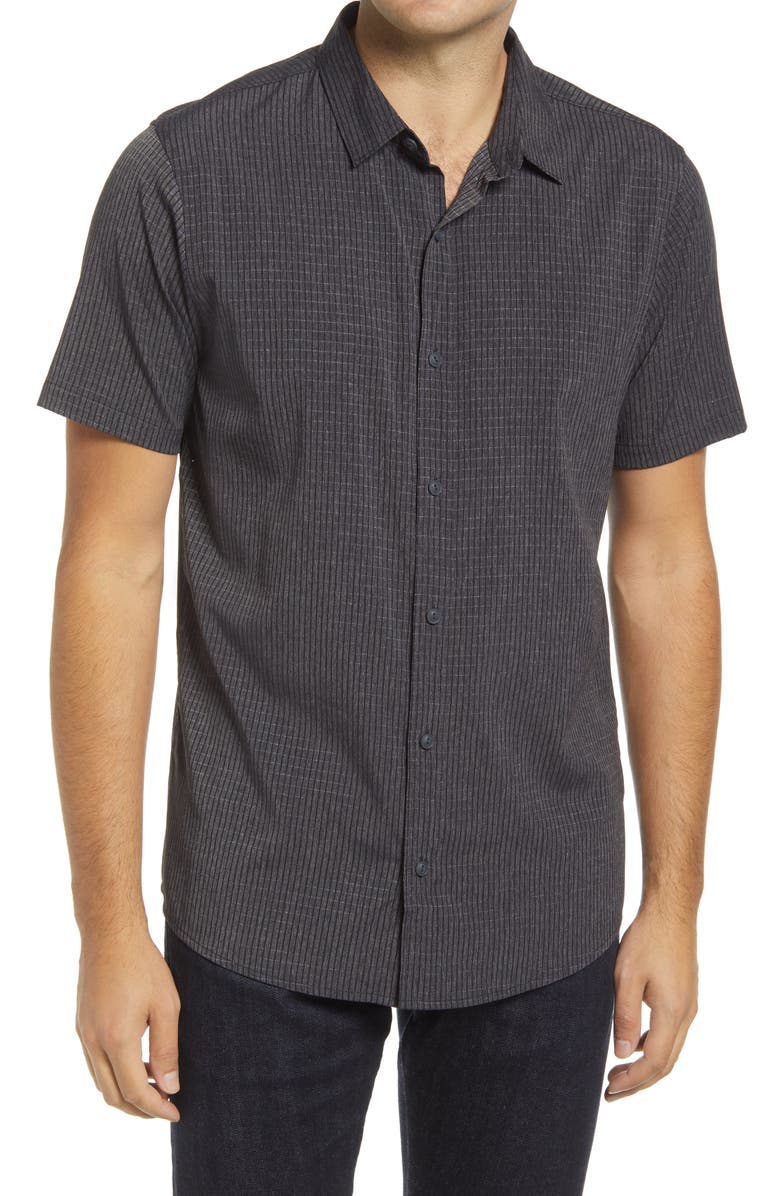 Roark Bless Up Short Sleeve Button-Up Shirt, Main, color,