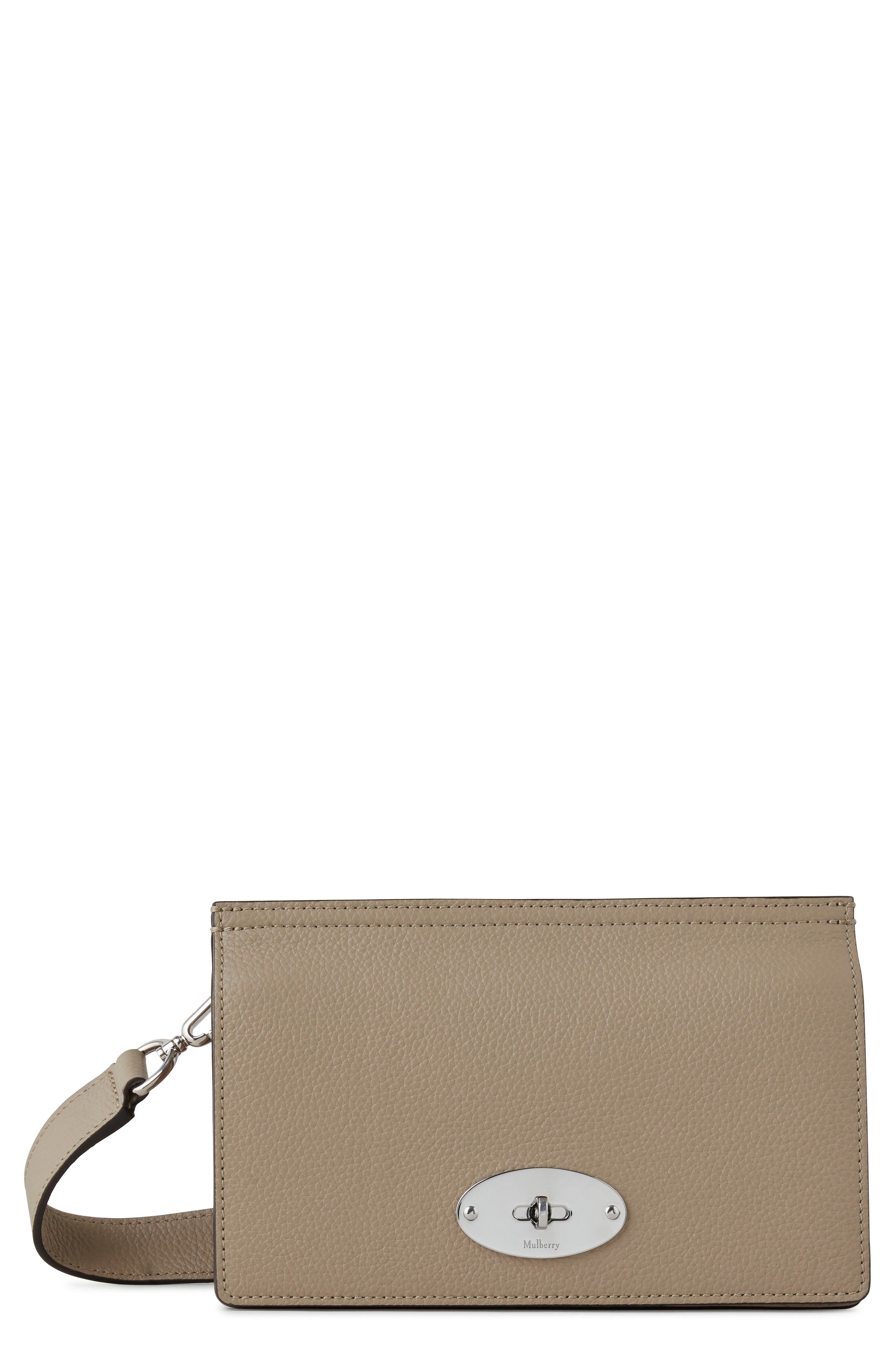 East/West Antony Leather Crossbody Bag, Main, color, DUNE