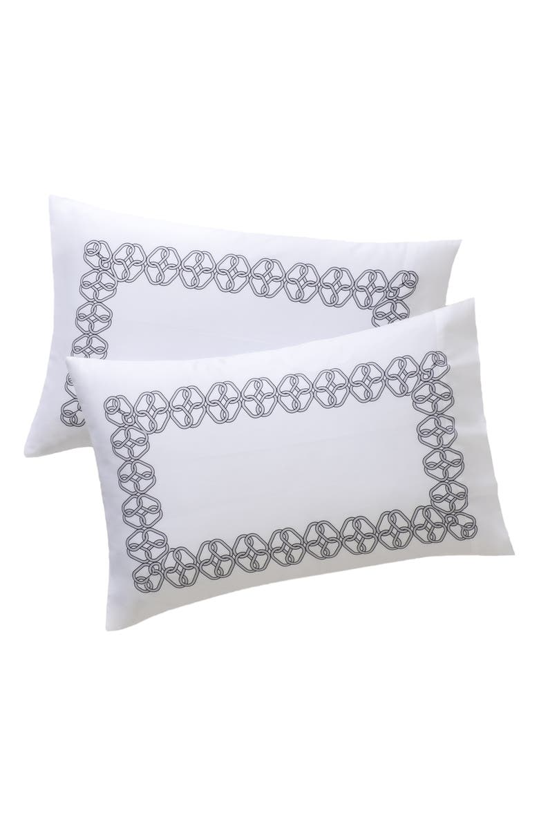 Brooks Brothers Set of 2 Printed Pillowcases, Main, color,