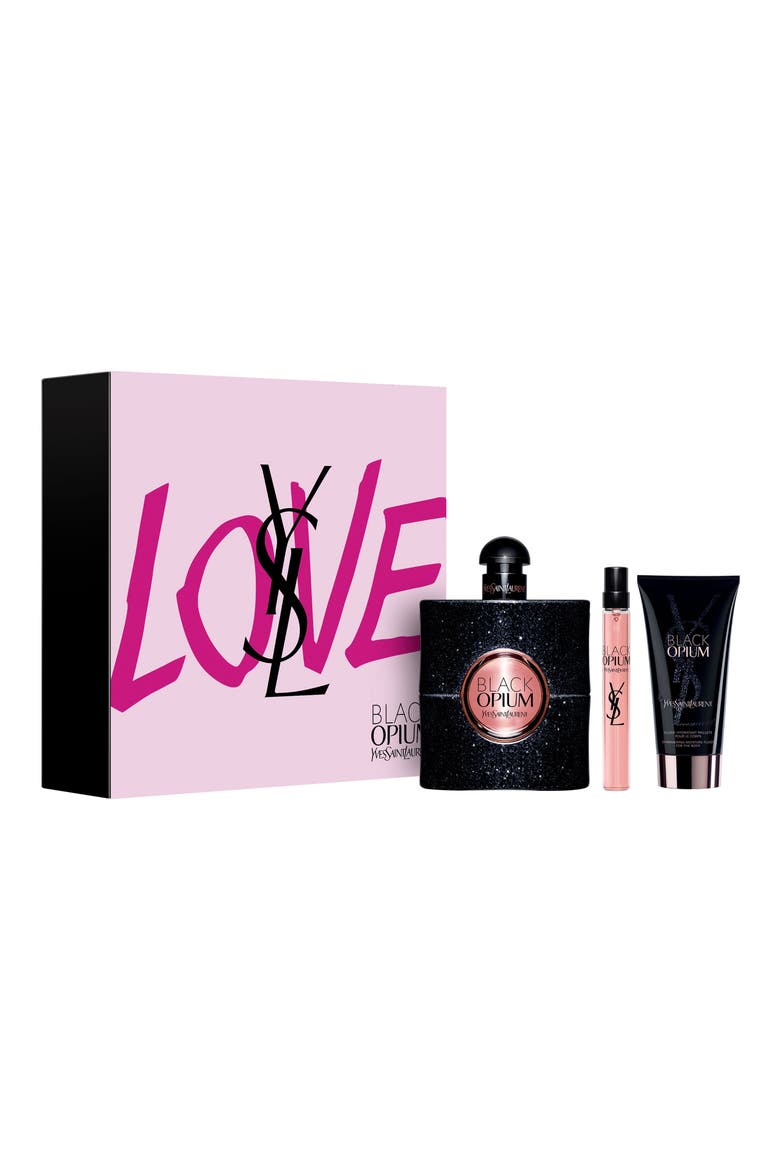 Black Opium Eau de Parfum Set, Main, color, NO COLOR