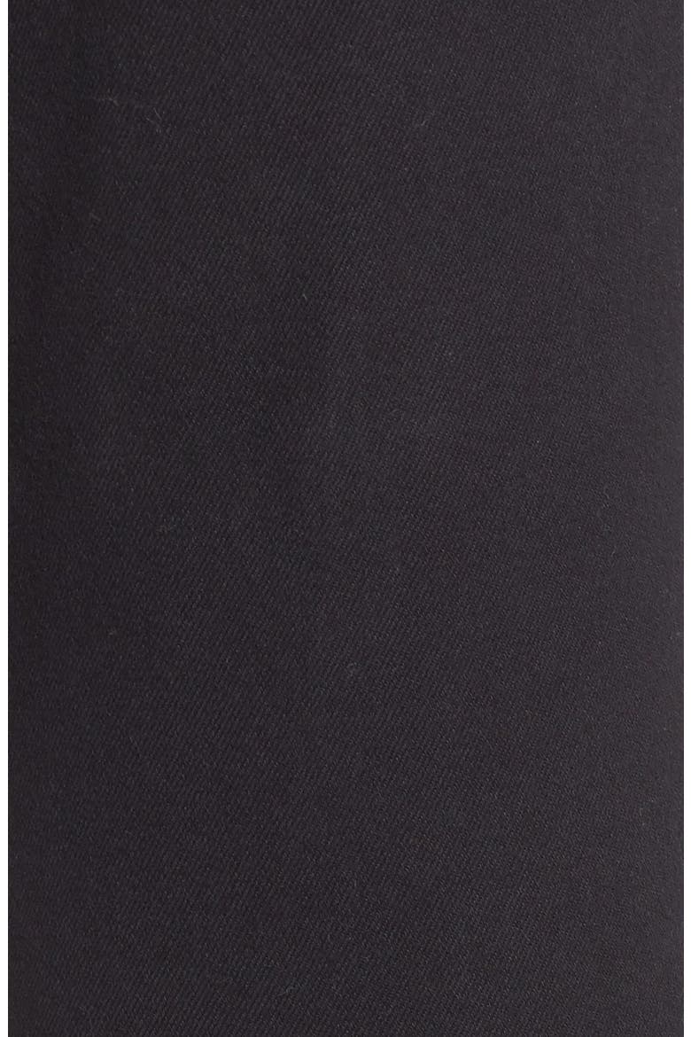 Destroyed Skinny Jeans, Alternate, color, BLACK