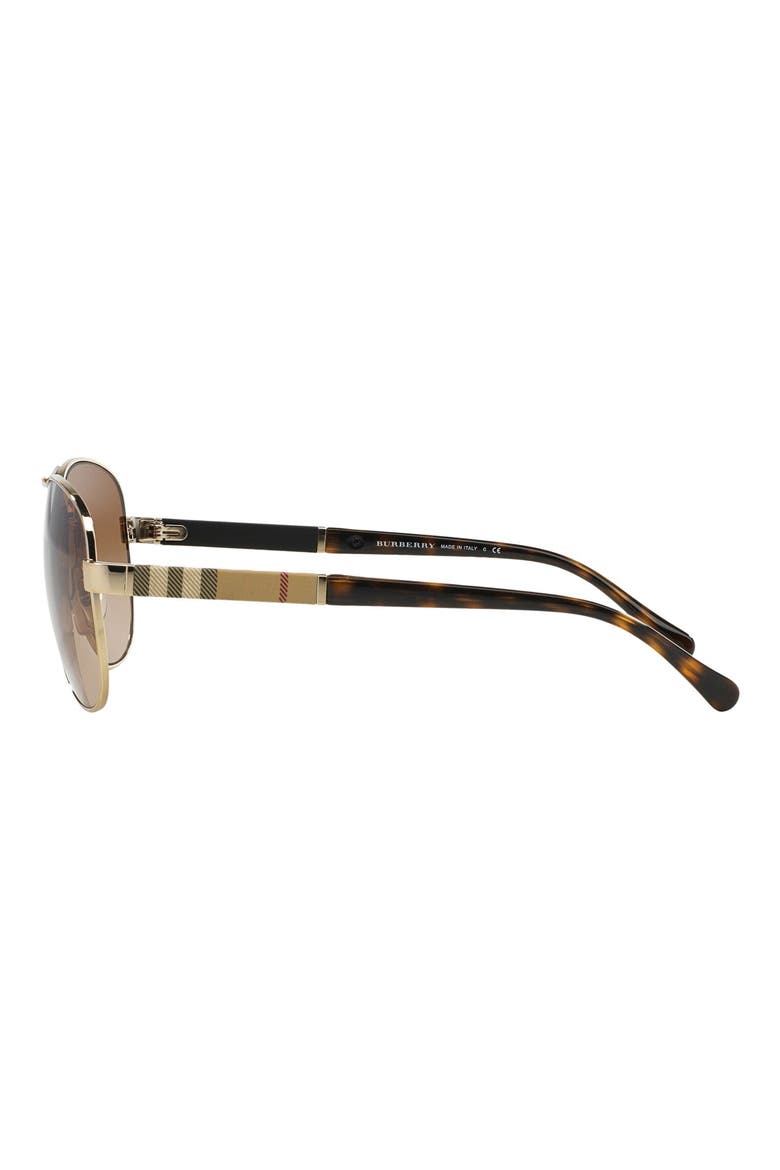 59mm Aviator Sunglasses, Alternate, color, MATTE GOLD