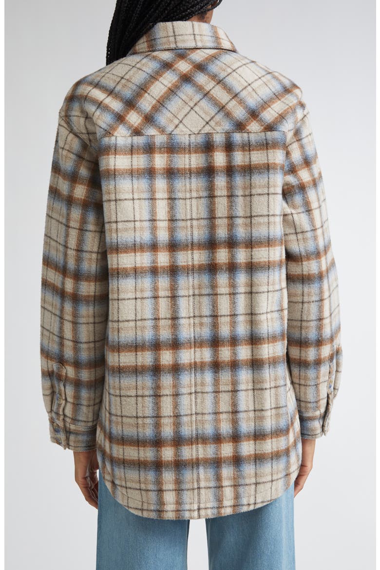 Mikaela Plaid Shacket, Alternate, color, WHISKY MULTI PLAID