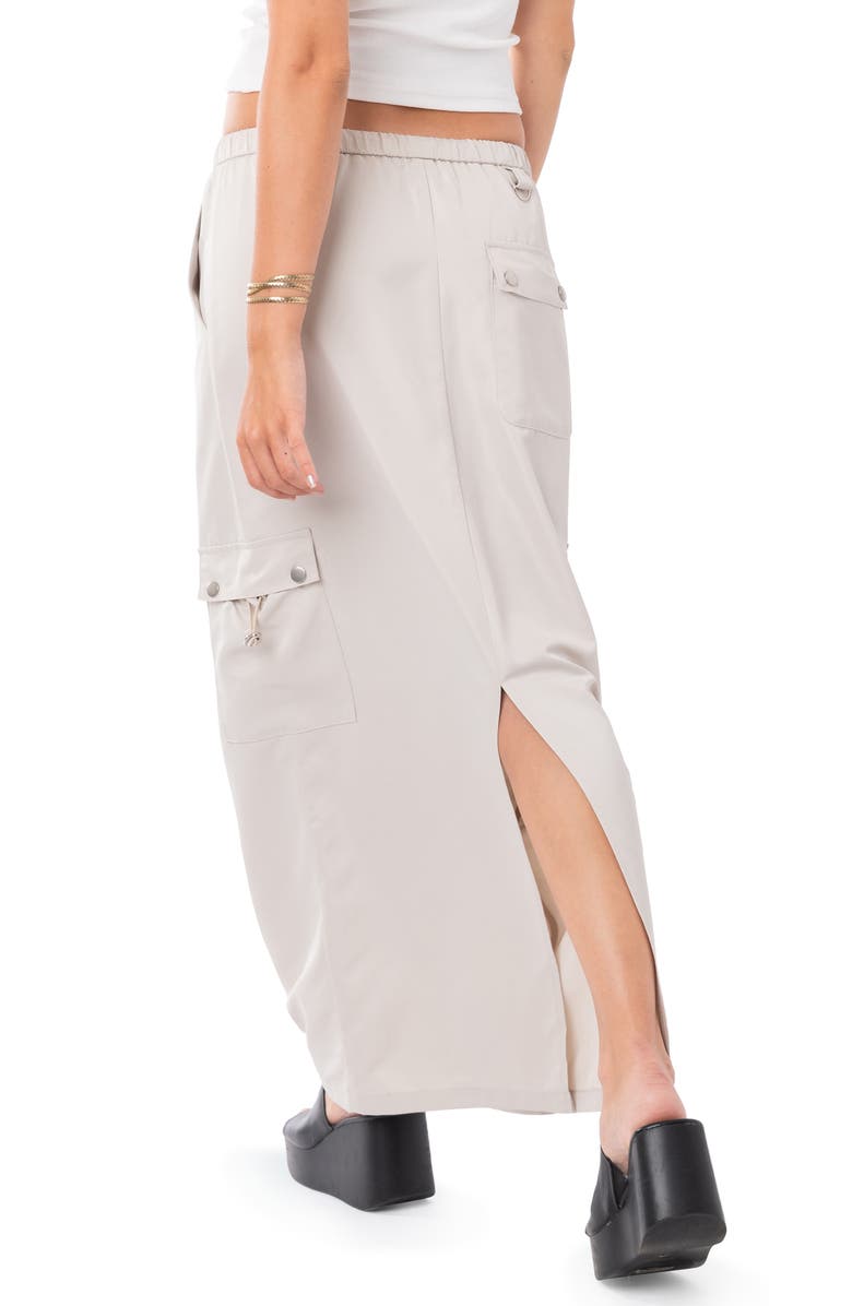 EDIKTED Demi Cargo Skirt, Alternate, color, 