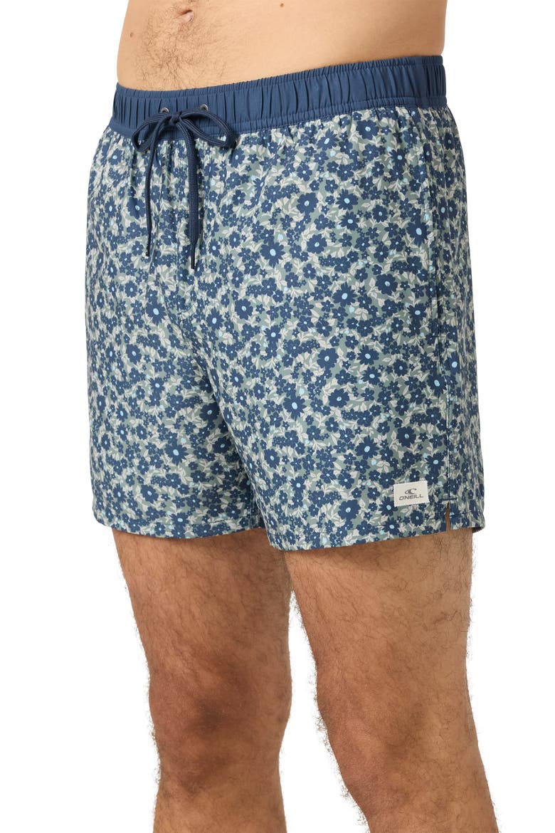 Hermosa Volley Swim Trunks, Alternate, color, SAGE