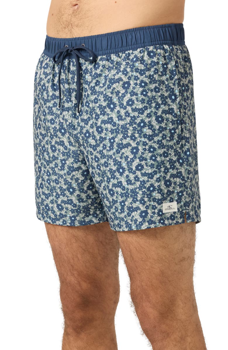 O'Neill Hermosa Volley Swim Trunks, Alternate, color, Sage