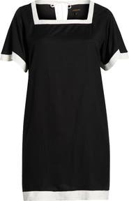 SUGARLIPS Gizelle Scallop Shift Minidress