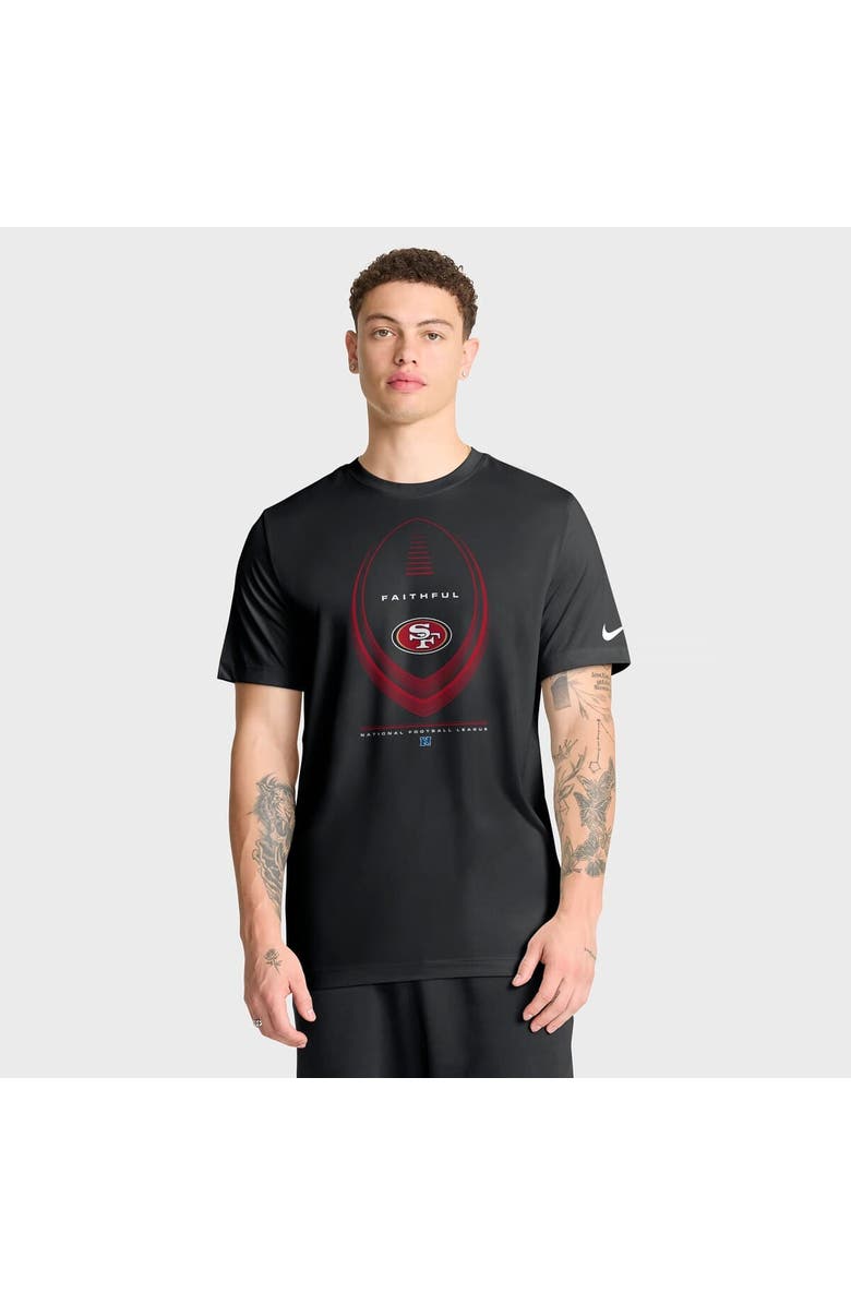 Nike Men's Nike Black San Francisco 49ers Legend Icon Dri-FIT T-Shirt, Main, color, Black